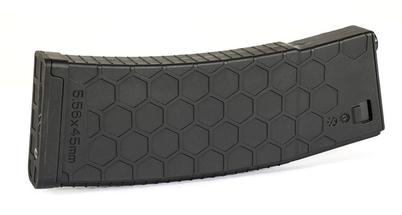 Hexmag Hexagon M4 - M16 Hi-Cap 450bb Magazine by Evolution Airsot