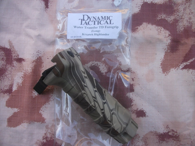 Highlander Kryptek QD Vertical Forward Grip by Dytac
