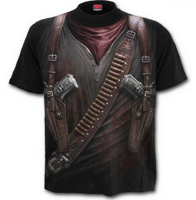 Holster Wrap Allower T-Shirt by Spiral