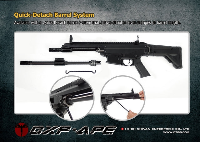 CXP-APE TAN EBB Blow Back by ICS