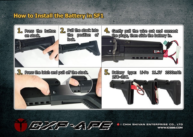 CXP-APE EBB Blow Back by ICS
