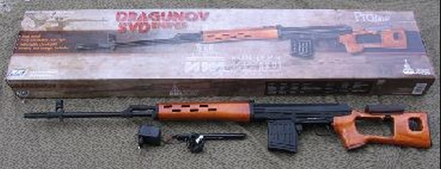 Izhmash Snaiperskaja Vintovka Dragunova SVD Dragunov Full Wood & Metal Aeg
