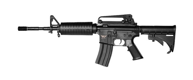 M4A1 Carbine Active Bolt Catch by Jing Gong