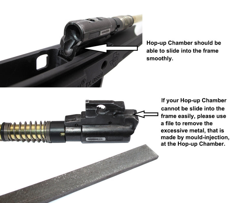 JW3 Hi-Capa Marui-WE-AW & Similar CNC Aluminium C Master Training Version by Wii Tech