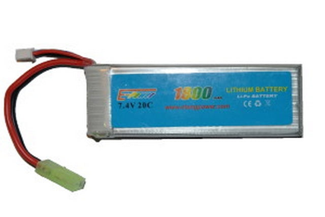 Li-Po Batteria 1800mAh 7.4v. 20C by EP