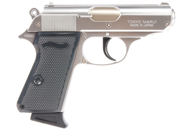 James Bond Tokyo Marui PPK GINDAN Spring Chrome - Silver Version by Tokyo Marui