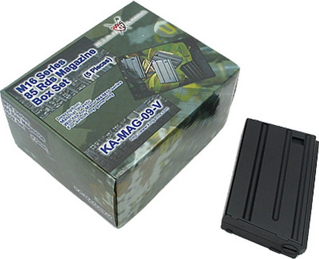 M4-M16 Kit 5 Caricatori "Vietnam" Monofilari 85bb. in Abs by King Arms