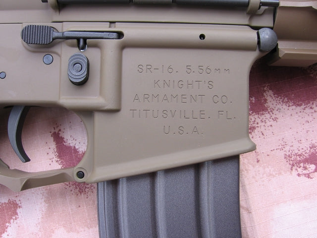 KAC SR16 CQB URX Tan Full Metal by Vfc