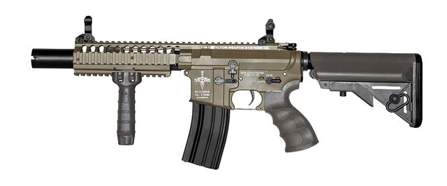 King Arms - Eagle Force M4 Dark Earth VIS-Vltor CQB Full Metal