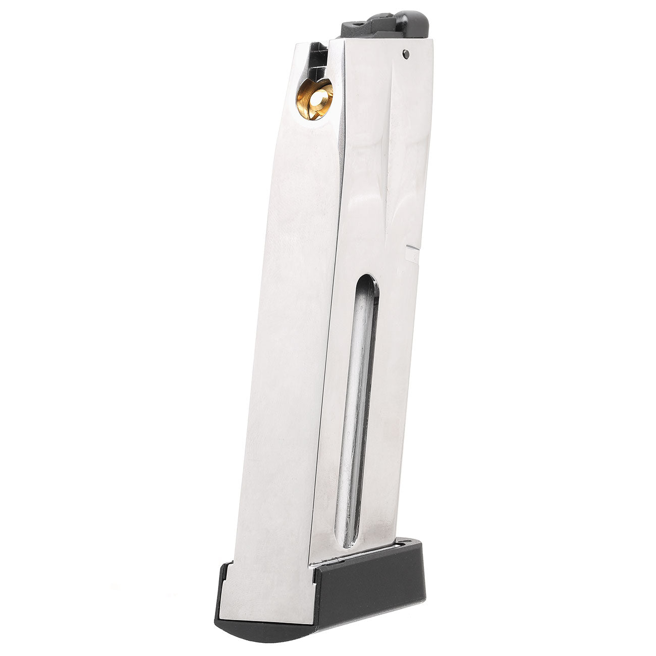 Krown Land Ind. M92 KLI KL92 Caricatore a Co2 25bb Silver Chrome Cromato by Krown Land Industries