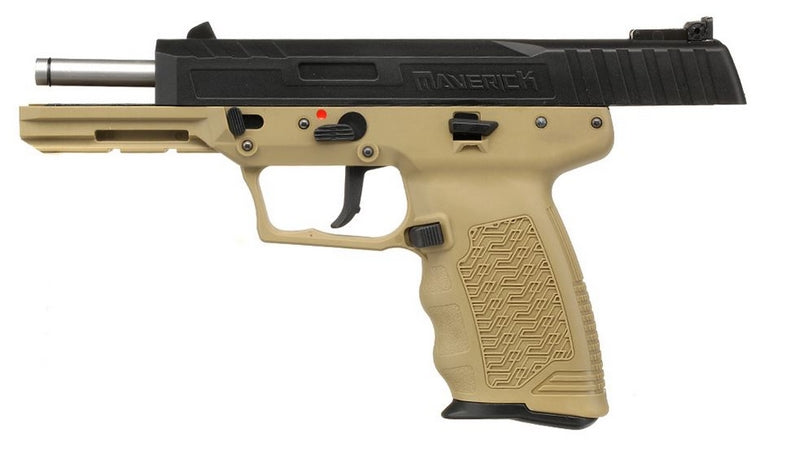 KLI Maverick Dual Tone GBB Gas Blow Back Pistol by Krown Land Ind.