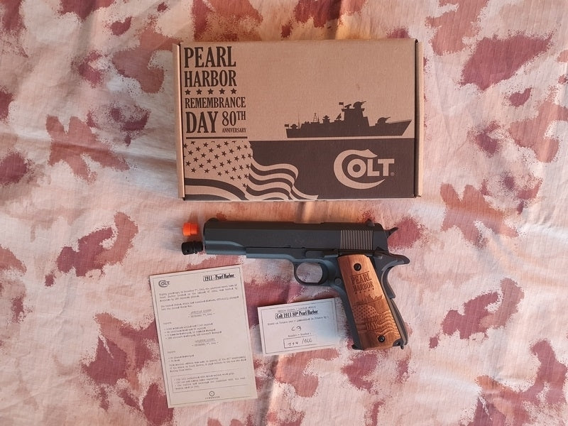 KWC > Cybergun Colt 1911 Pearl Harbor Co2 Blowback pistol - Collector Limited Numbered Collector's Edition by Kwc > Cybergun