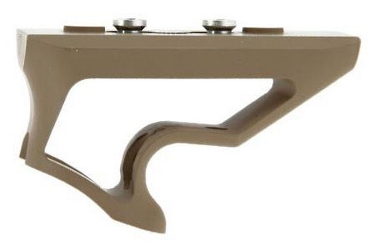 KeyMod CNC Short Angled Vertical Forward Grip DE by Metal Airsoft