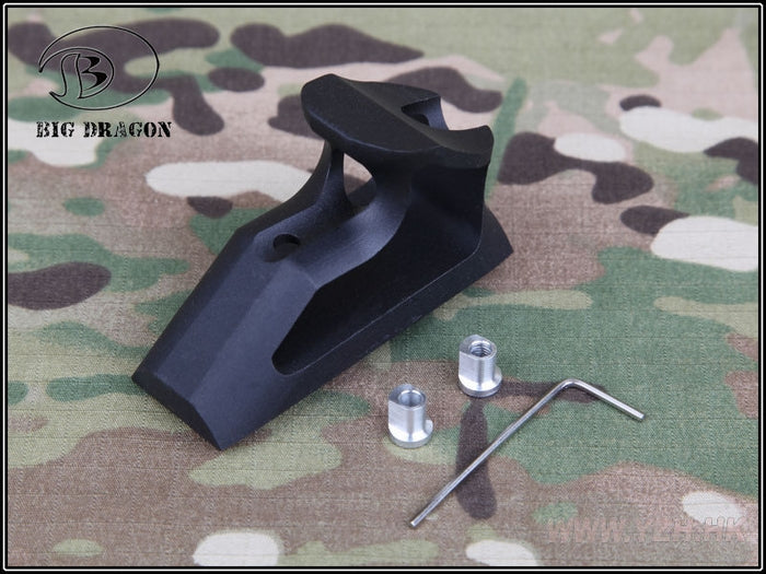 KeyMod Short Angle Forward Grip by Big Dragon