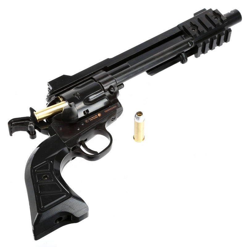 King Arms Devil Killer 6" SAA .45 Black Blue Finished Gas Revolver by King Arms
