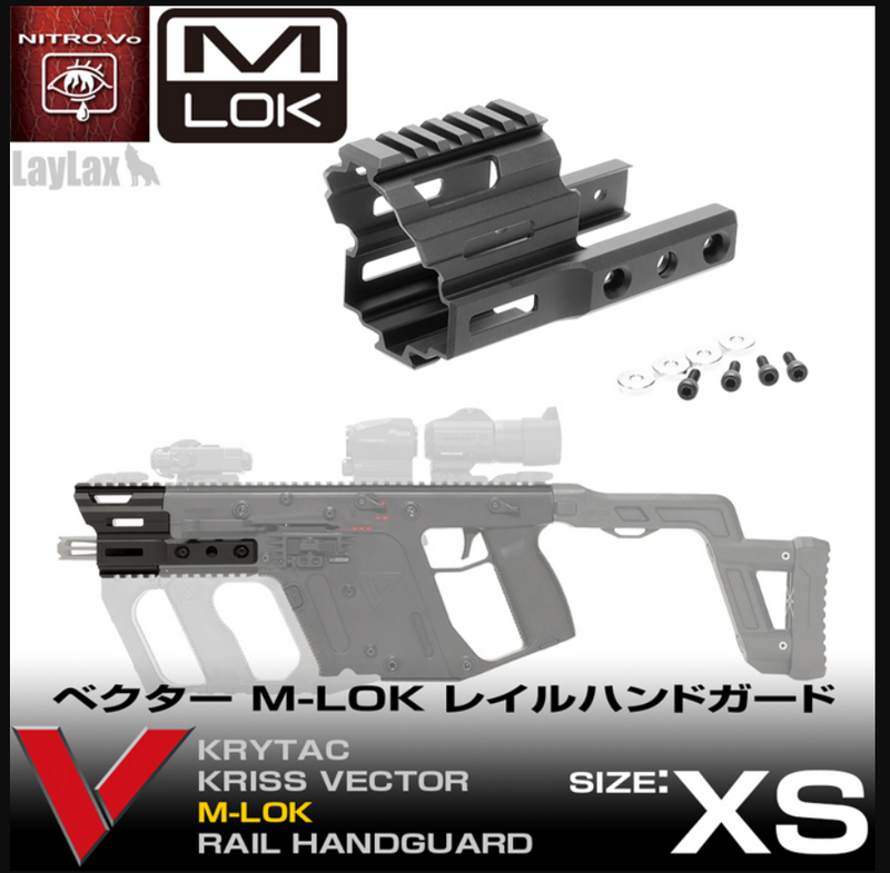 Kriss Vector Krytac & Similars Handgauard XS Version by NITRO Vo.
