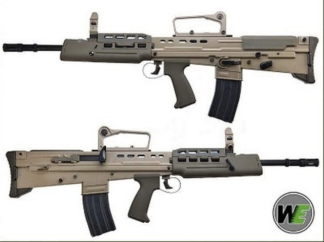 L85 Tan Scarrellante Full Metal Gas Version by We