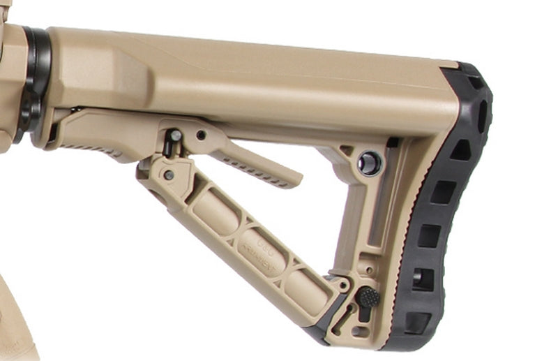 LMG CM16 Combat Machine DST Tan ETU Mosfet Li-Po Ready by G&G