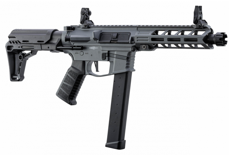 Lancer Tactical  AEG LT-35 Gen2 9mm. Battle X PDW Grey by Lancer Tactical