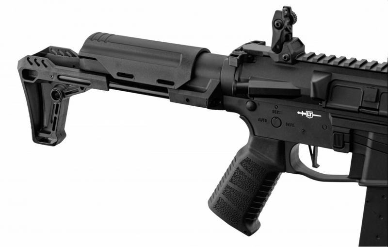 Lancer Tactical  AEG LT-35 Gen2 9mm. Battle X PDW Grey by Lancer Tactical
