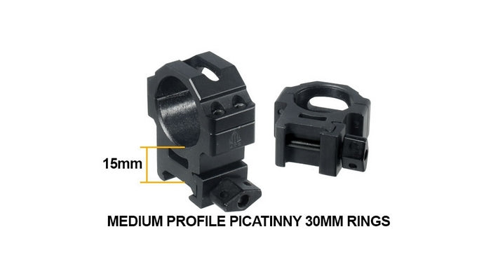 Leapers UTG 4-16X44 30mm. Compact Scope AO 36-Color Mil-Dot - Rings