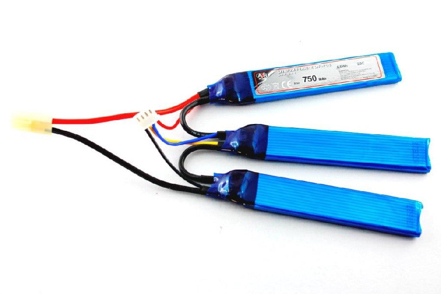Li-Fe Batteria 750mAh 9,9v 20c Crane-Triple by Action Batteries
