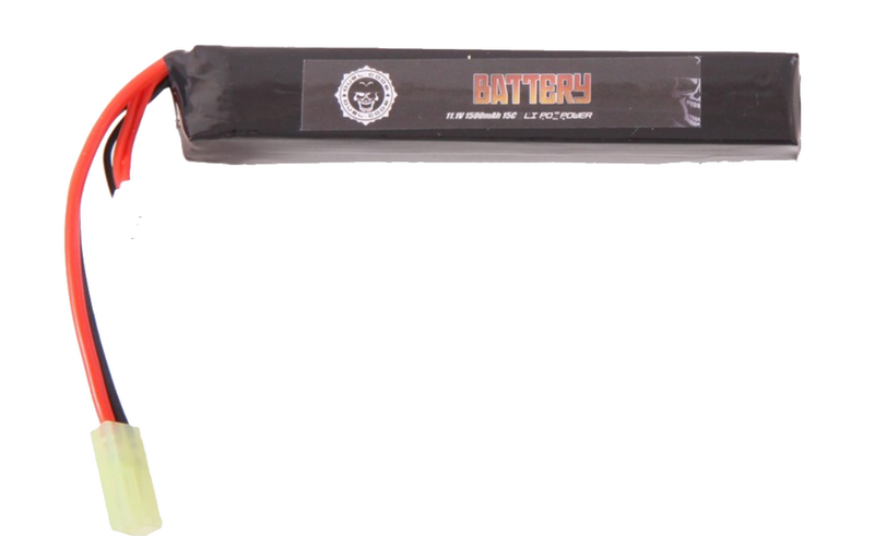 Li-Po "Stick" Batteria 1500mAh 11,1v 15c 128x19,4x21mm. by Duel Code