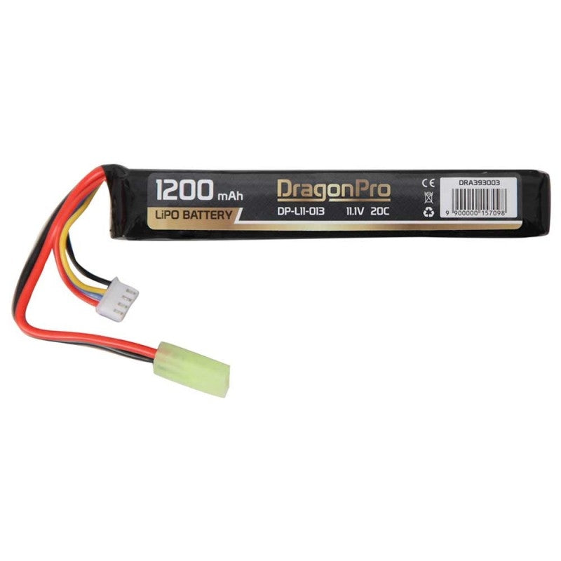 Li-Po Batteria "Stick" DP-L11-013 11.1V 1200mAh 20C 128x21x19mm. by Dragonpro