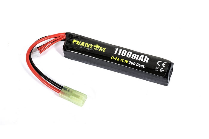 Li-Po Batteria Mini Stick (ARP556 - 9) 11.1V 1100mAh 20C 16.3x20x103mm. by Phantom
