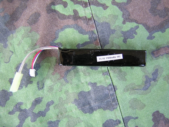 Li-Po Batteria per serie Sig e-o Tubo Calcio e Passamano serie M4