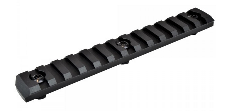 13 Slot Metal Rail Slitta 20mm. by Big Dragon