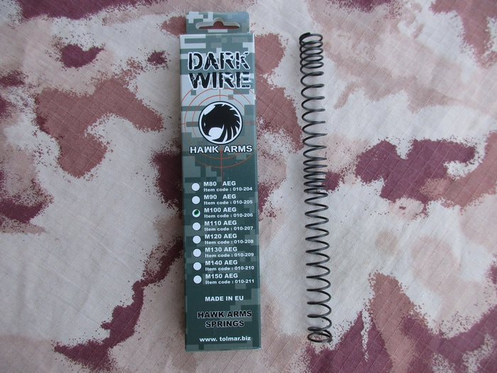 M100 Molla a Passo Variabile Dark Wire by Hawk Arms