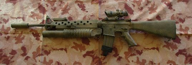 M16 M203 Vietnam Custom by .softair-italia.it