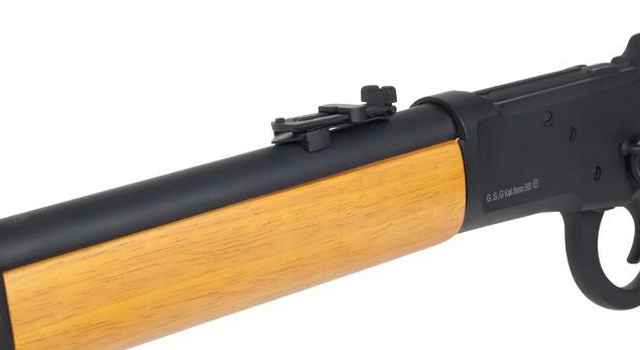Winchester M1892 "Saddle Gun" Gas Lever Action Full Light Wood & Metal by GSG