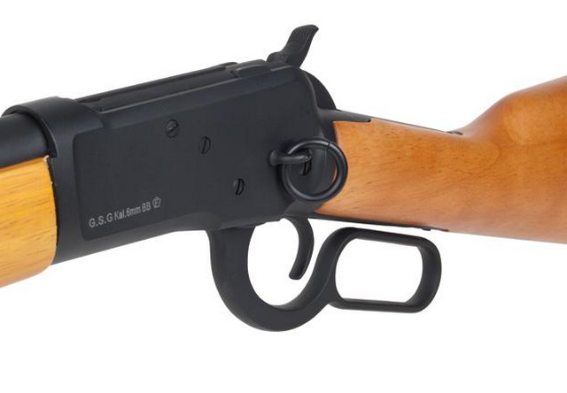 Winchester M1892 "Saddle Gun" Gas Lever Action Full Light Wood & Metal by GSG