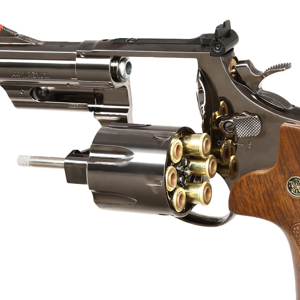 Smith & Wesson M29 .44 Magnum Co2 3" Black - Chrome Version by WG per Umarex