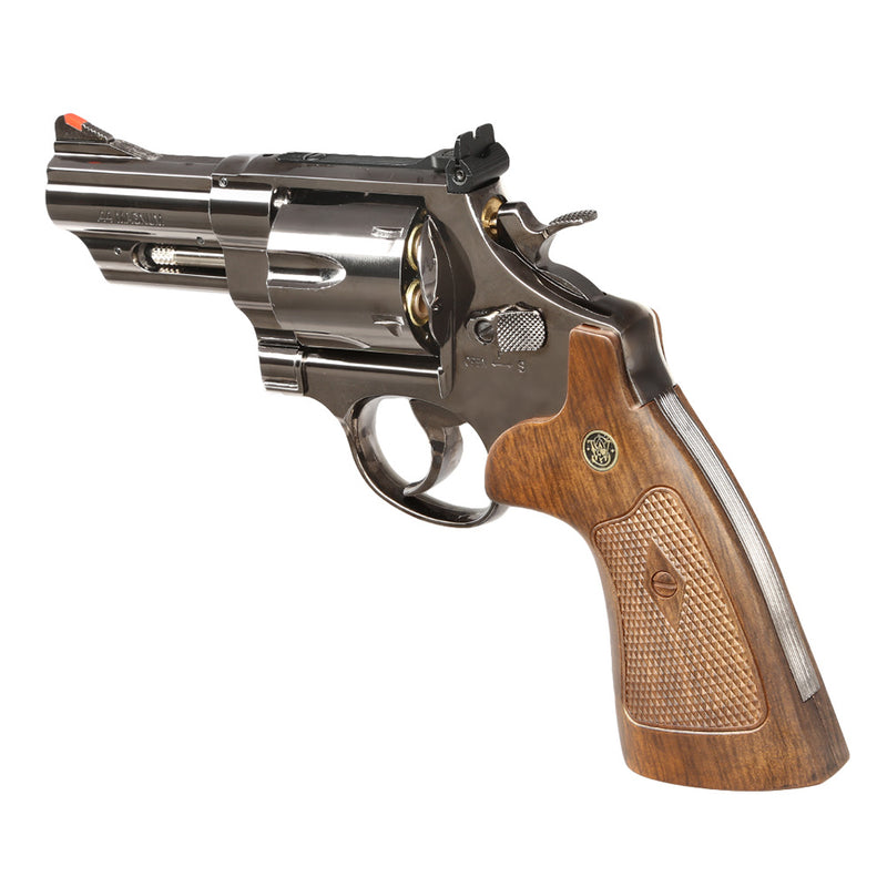 Smith & Wesson M29 .44 Magnum Co2 3" Black - Chrome Version by WG per Umarex