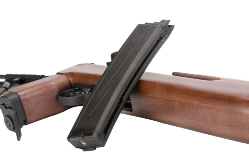 OFFERTE SPECIALI - SPECIAL OFFERS: M2 Paratrooper GBB Gas Blow Back Carbine Full Wood & Metal by King Arms
