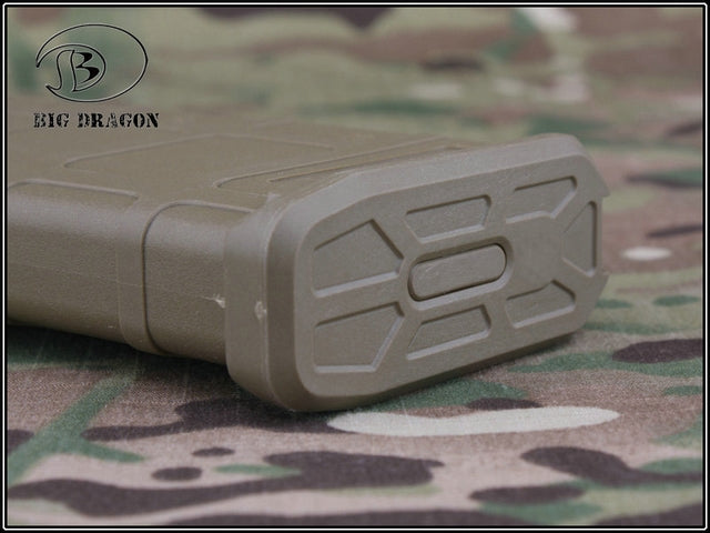 M4-M16 Qick P-Magazine Tan 360bb. by Big Dragon