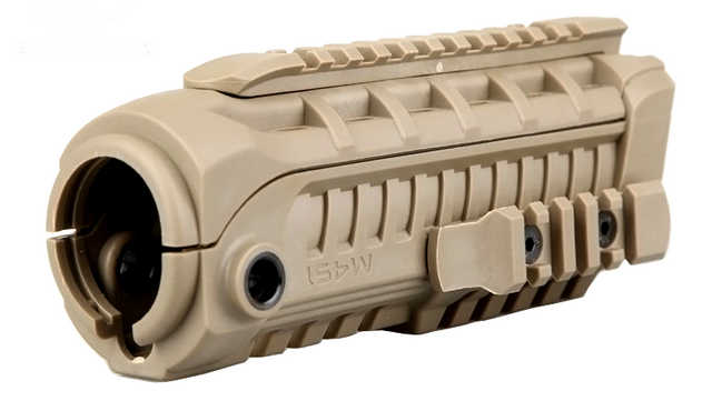 M4SI CAA Type Tan Tactical Handguard Passamano per Serie  M4 by Big Dragon