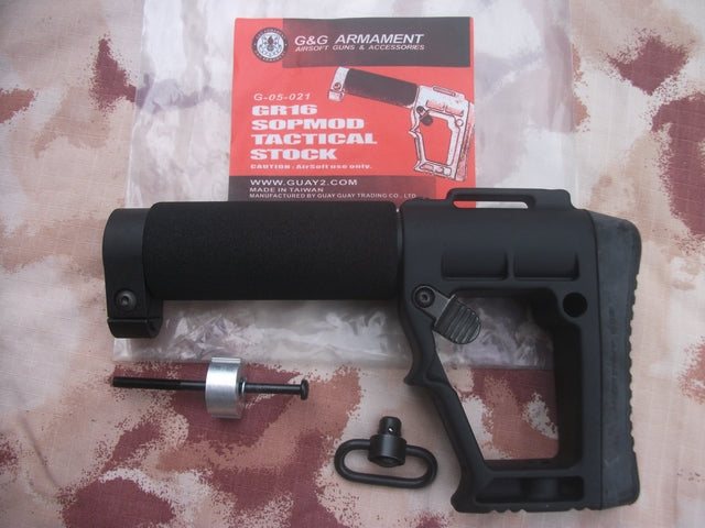 M4 - GR16 Sopmod Tactical QD Stock by G&G