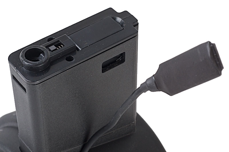 M4 - M16 Cal.5,56 1500bb Attack Auto Winding Drum Mag by G&P