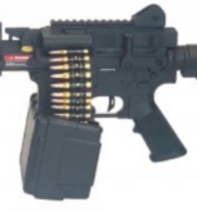 LMG - M4 - M16 Sound Electric 2600bb Magazine Caricatore Elettrico Sonoro by Golden Eagle