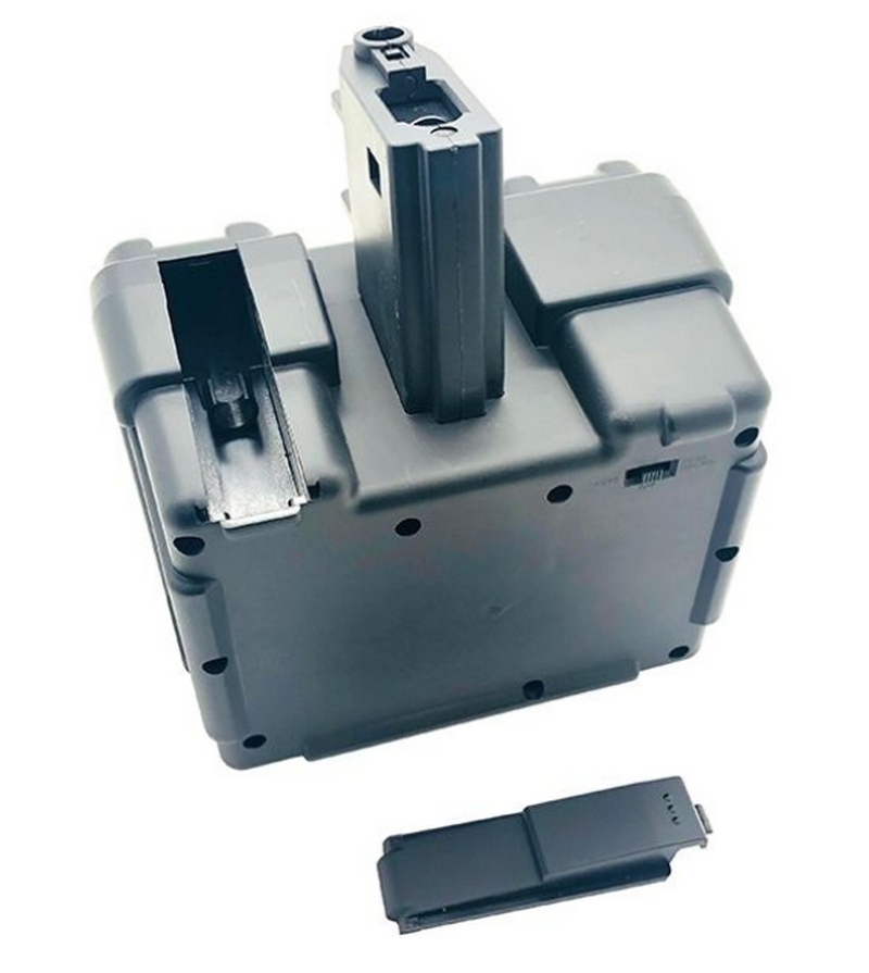 LMG - M4 - M16 Sound Electric 2600bb Magazine Caricatore Elettrico Sonoro by Golden Eagle