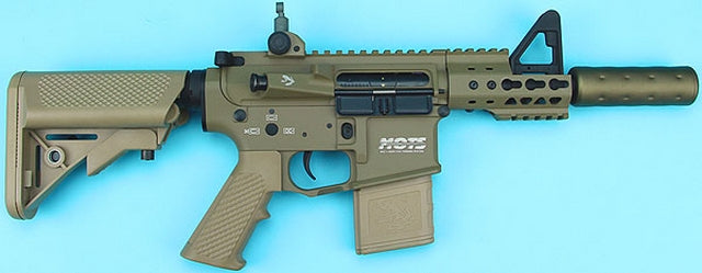 MOTS M4 Tan Keymod Navy Seals Logo by G&P