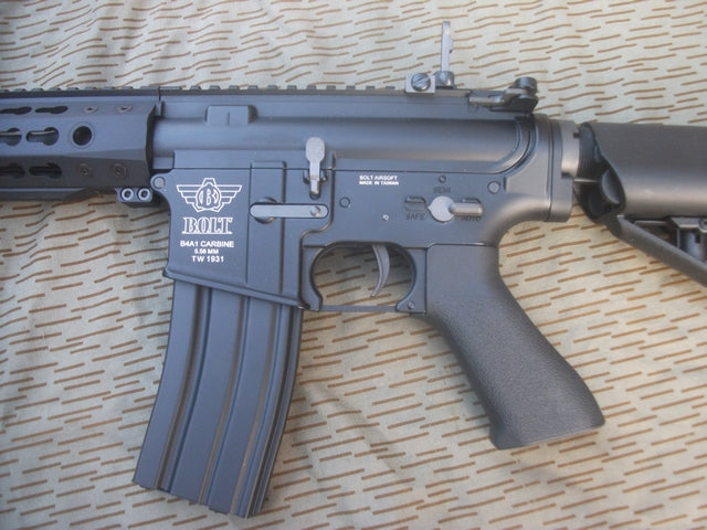 B4 - M4 Sopmod Blow Back Recoil KeyMod Full Metal by Bolt