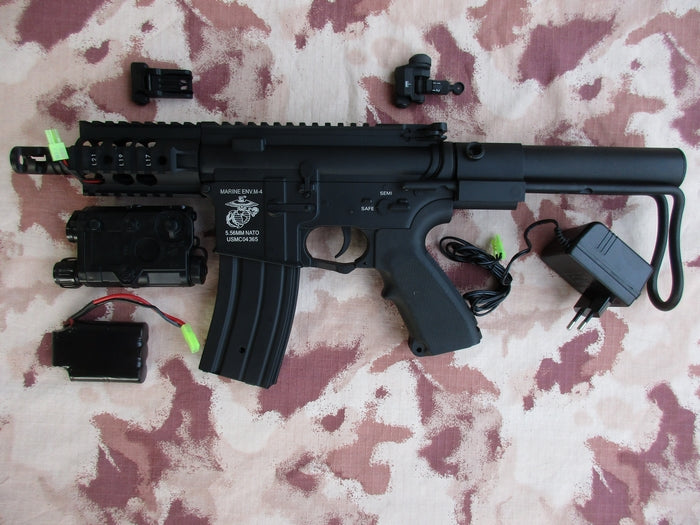 M4 USMC Marine CQB Li-Po Rady Full Metal by Long Spear