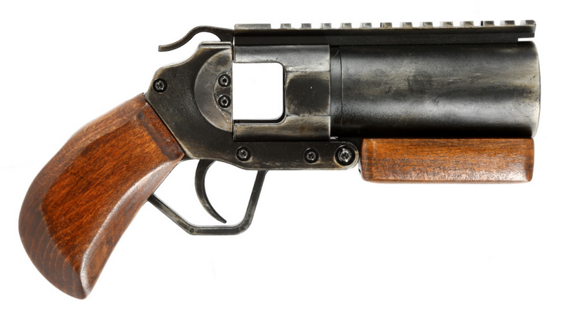 M79 Sawed Off Grenade Launcher Type Mini Hand Canon 40mm. Full Wood & Metal by Show Guns