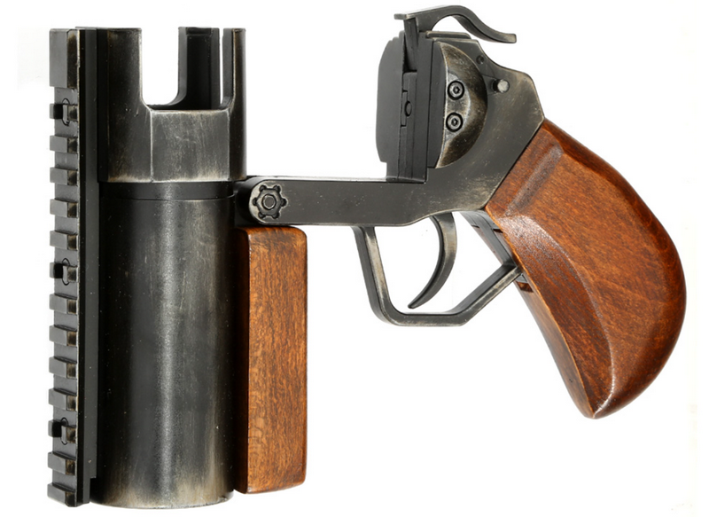 M79 Sawed Off Grenade Launcher Type Mini Hand Canon 40mm. Full Wood & Metal by Show Guns