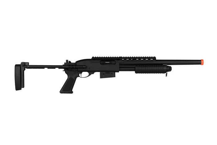 M870 Tactical Pump Action 3 Shots Full Metal Airsoft Shotgun by A&K